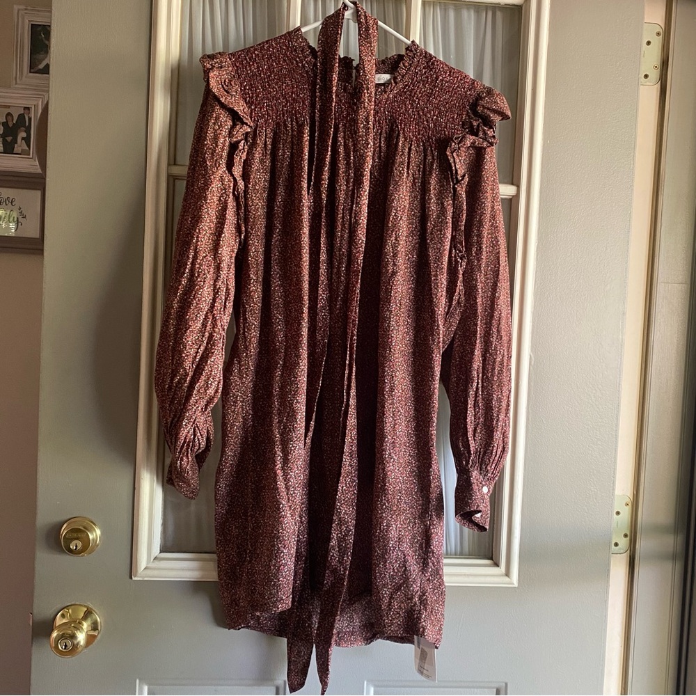 Doen Oliver Floral Ruffled Mini Dress - Picture 13 of 13